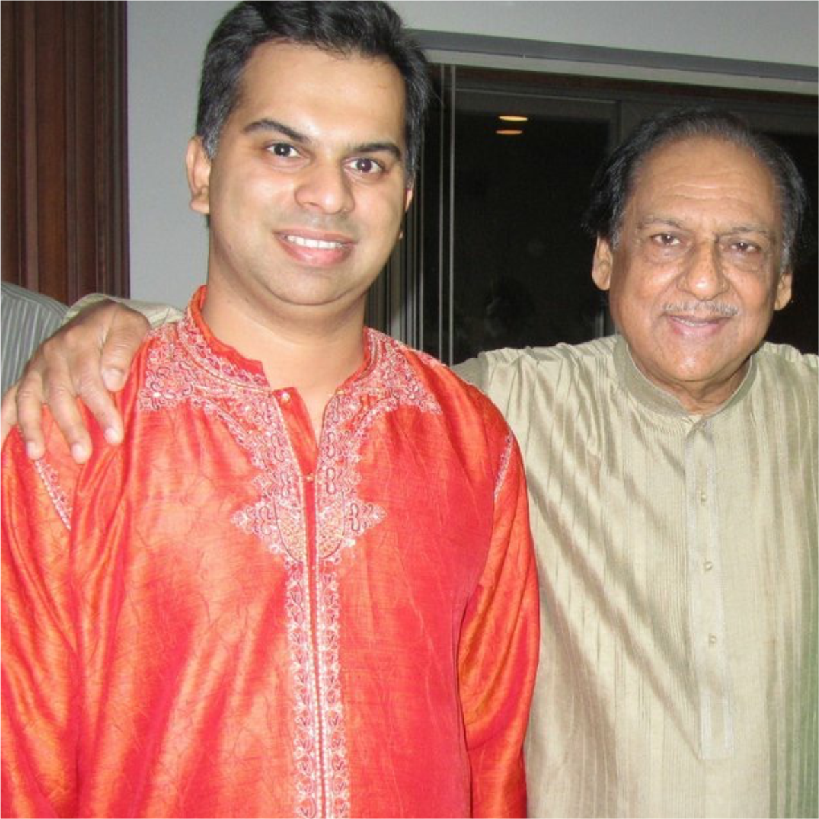 With Ustad Ghulam Ali - Legendary Ghazal Singer